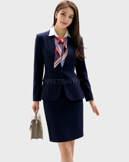 Alternative view of Áo vest đồng phục ngân hàng VIB