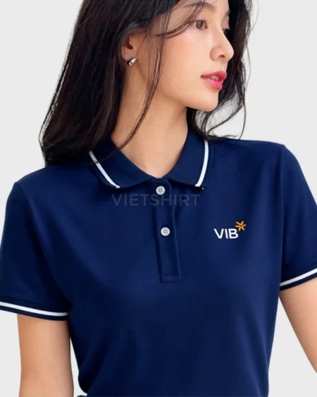 Áo phông đồng phục ngân hàng VIB