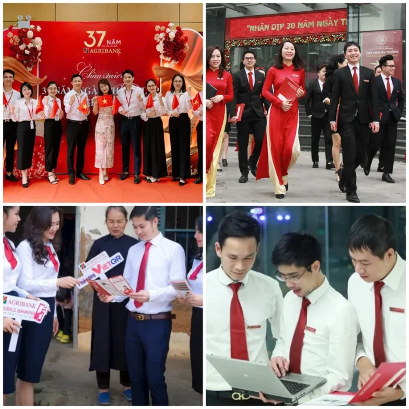 Tổng hợp các mẫu Đồng Phục Ngân Hàng Agribank