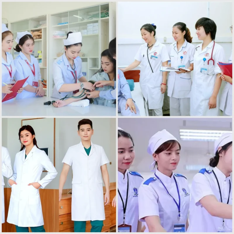 Tổng hợp ảnh các nhân viên y tá, điều dưỡng chăm sóc bệnh nhân