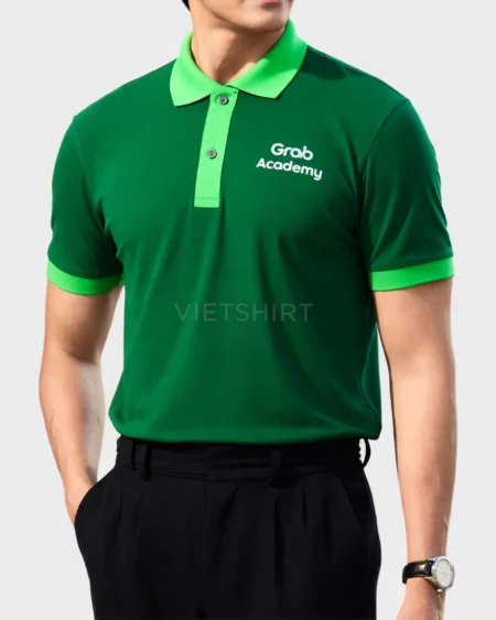 Alternative view of Áo phông đồng phục Grab academy