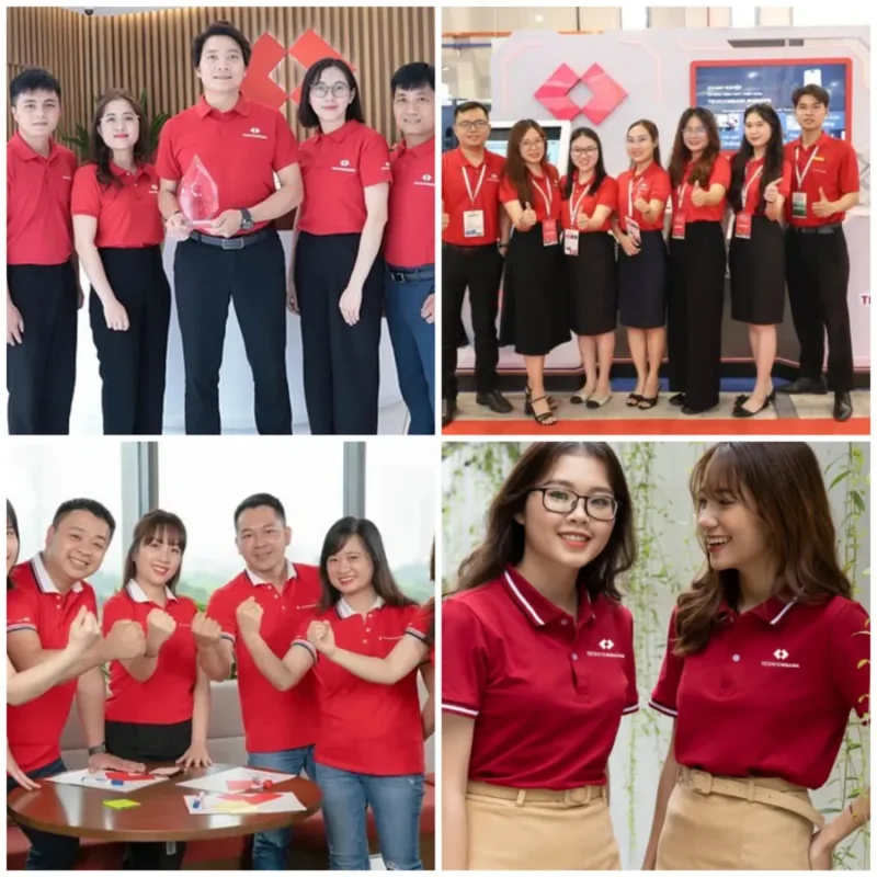 Tổng hợp các mẫu Đồng Phục Ngân Hàng Techcombank