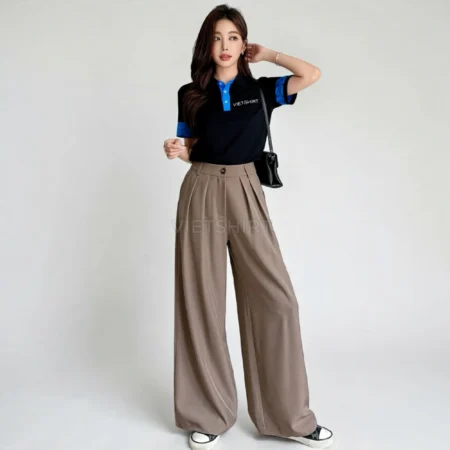 Áo phông đồng phục Vietshirt xanh đen